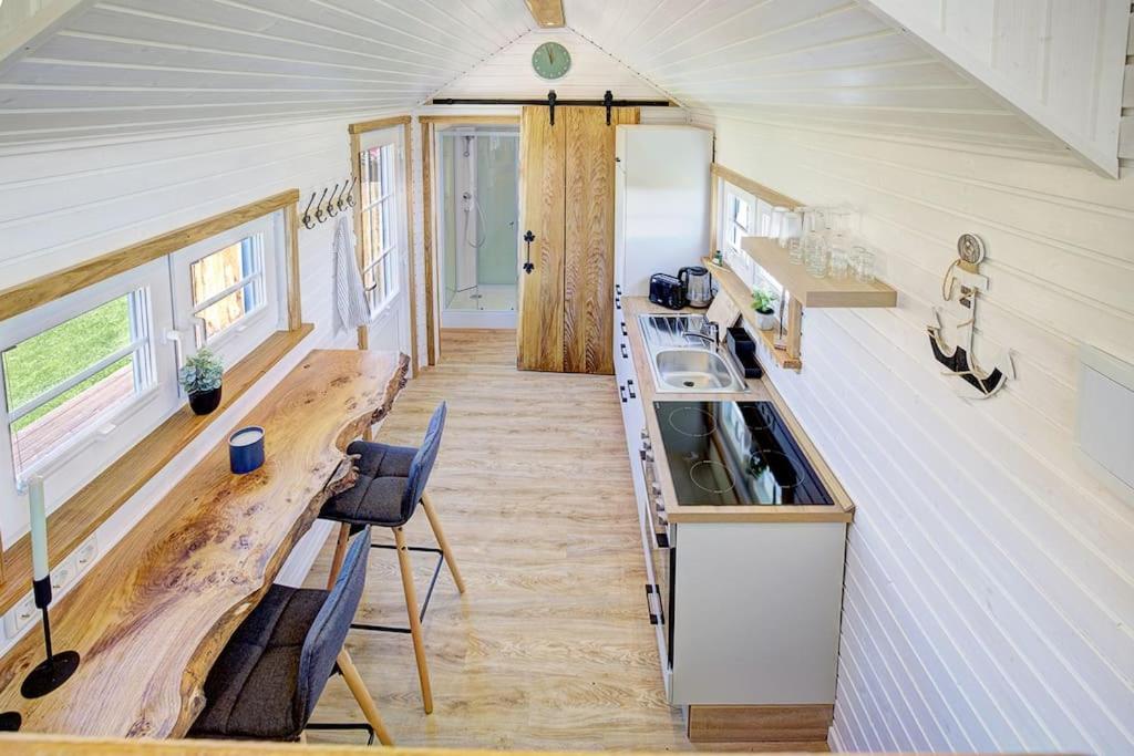 Tiny House Strandhaekster Westerdeichstrich Esterno foto