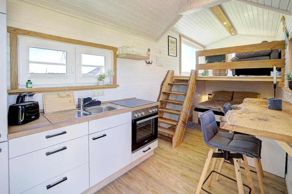 Tiny House Strandhaekster Westerdeichstrich Esterno foto