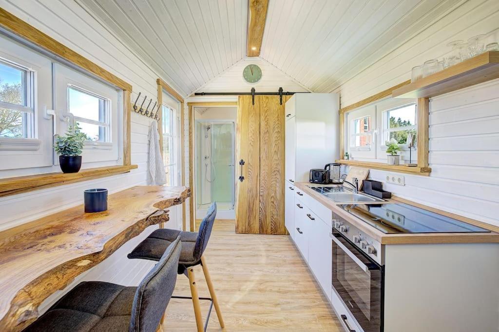 Tiny House Strandhaekster Westerdeichstrich Esterno foto