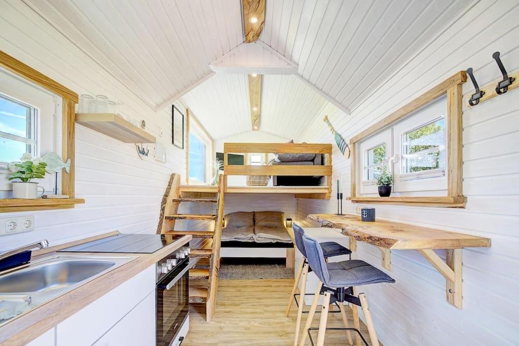 Tiny House Strandhaekster Westerdeichstrich Esterno foto